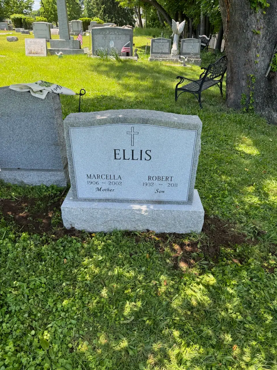 Granite Memorial Bench hand-carved by Memorial Bench Store in NJ — image 5