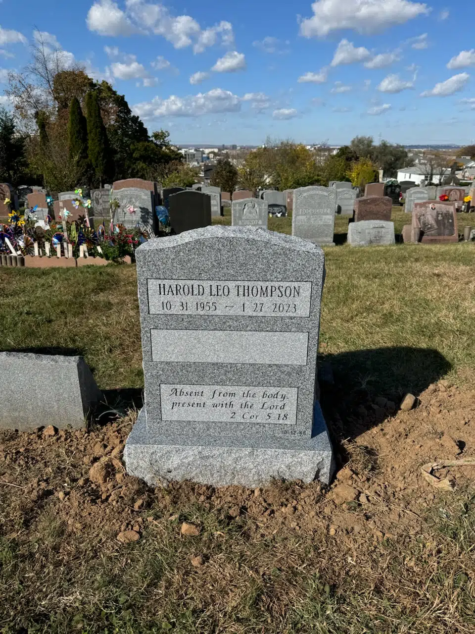 Granite Memorial Bench hand-carved by Memorial Bench Store in NJ — image 8